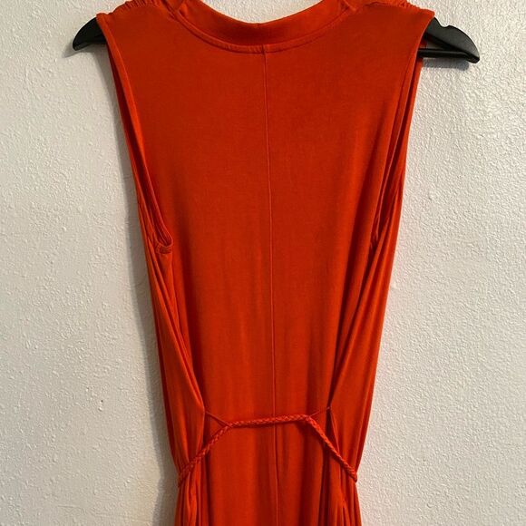Matilda Jane Vibrant Orange Maxi Dress Size S - Picture 5 of 8